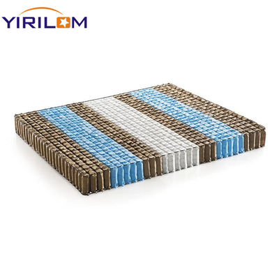 ปรับแต่งขนาดราชินี 2.0 มม 7 นิ้ว Pocket Coil Spring Unit Steel Pocket Spring