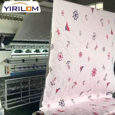 โพลิเอสเตอร์ ผ้าครอบหมอน Quilted Custom Microfiber Quilting Fabric จําหน่าย