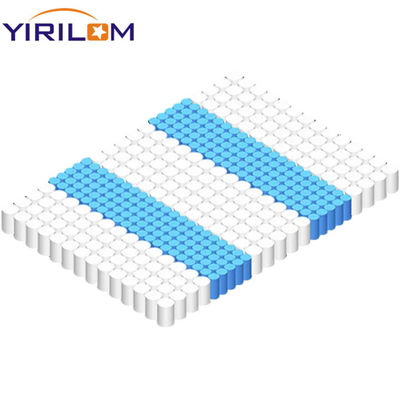 3d เนื้อผ้าที่ไม่เนื้อเยื่ออ่อนขอบสนับสนุนโซน 5 โซน Pocket Spring Unit