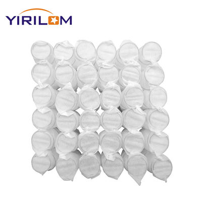 สปริงในกระเป๋าโซฟาไร้เสียงและระบายอากาศได้ พร้อมเส้นผ่านศูนย์กลางเหล็ก 1.8 มม. เพื่อความสบายและความทนทานที่เพิ่มขึ้น