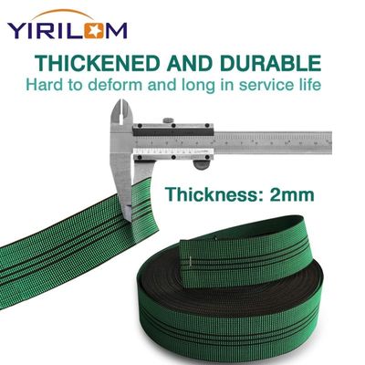 ขายปลีก โซฟาเฟอร์นิเจอร์ภายใน 50 มิลลิเมตร ยืดหยุ่น Webbing Strap Band สําหรับโซฟา