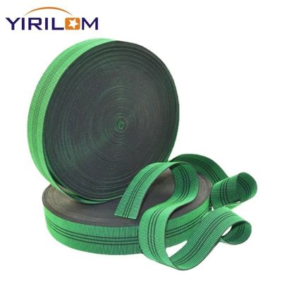 สีเขียว 7cm กระชับ PP โซฟา เข็มขัด Edge Banding Straps 5cm โซฟาเฟอร์นิเจอร์