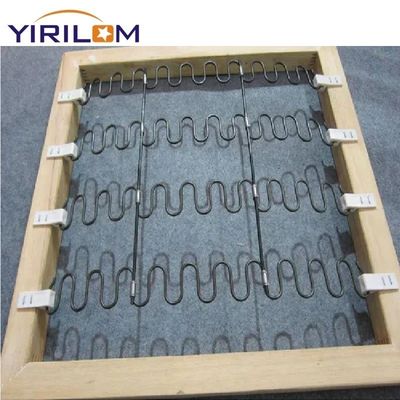เครื่องสํารองโซฟาที่กําหนดเอง สายเหล็ก กว้าง S กลมพับ ZigZag สปริงตรงสําหรับโซฟา