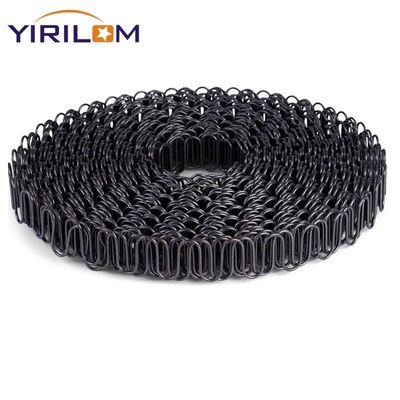 เครื่องสํารองโซฟาที่กําหนดเอง สายเหล็ก กว้าง S กลมพับ ZigZag สปริงตรงสําหรับโซฟา