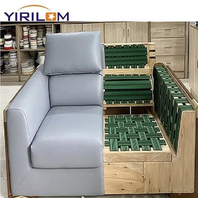 เครื่องสํารองเฟอร์นิเจอร์ที่แต่งเอง 68 มม PE Latex Elasbelt Stretch Sofa Webbing