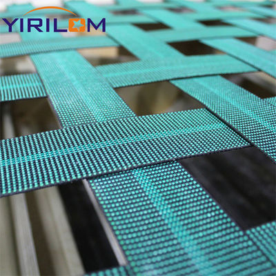 โซฟา Webbing โซฟายืดหยุ่นสีเขียว เข็มขัดเทียม โซฟาวัสดุ ความทนทานต่อการบดสูง