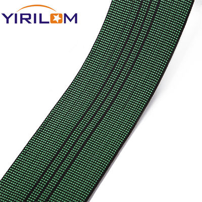 โซฟา Webbing โซฟายืดหยุ่นสีเขียว เข็มขัดเทียม โซฟาวัสดุ ความทนทานต่อการบดสูง
