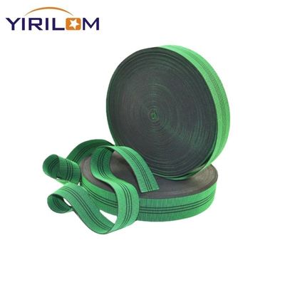สีเขียว ยืดหยุ่น Webbing แสง Webbing สําหรับโซฟา
