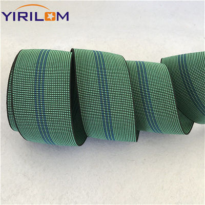 5.0cm ความกว้าง ยางยืดหยุ่น Webbing กับไนลอนพอลิเอสเตอร์ สําหรับโซฟา อุปกรณ์เสริมภายใน