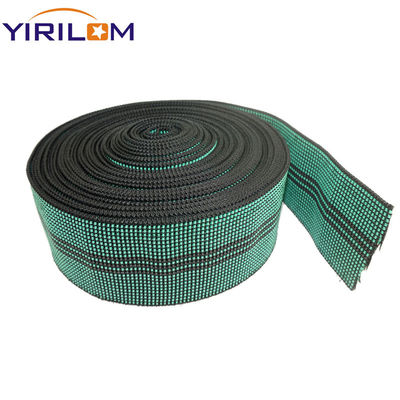 5.0cm ความกว้าง ยางยืดหยุ่น Webbing กับไนลอนพอลิเอสเตอร์ สําหรับโซฟา อุปกรณ์เสริมภายใน