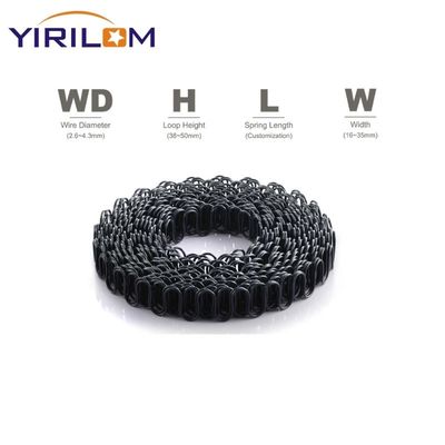 ปรับปรุงแบบม้วนทรง S Zigzag Spring สําหรับโซฟา อุปกรณ์เสริมภายใน