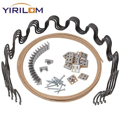 โซฟาสปริงผู้ผลิต Custom 3.8 มม Roll Zig Zag Spring สําหรับเฟอร์นิเจอร์ โซฟาเก้าอี้