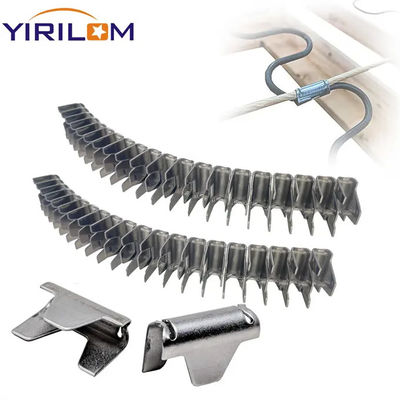 กรอบหมอน Clip Staple M66 Steel Spring Clip Staple สําหรับโซฟา กรอบเตียง U Clips Staples สําหรับหมอน