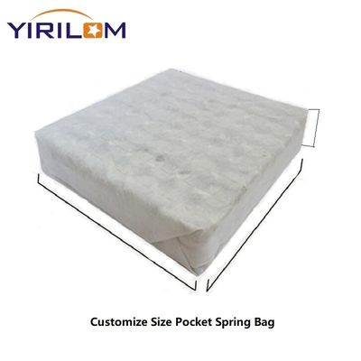 ขนาดและรูปร่างที่กําหนดเอง ความสบายใจ Pocket Spring Coils สําหรับรองรับหมอนโซฟา