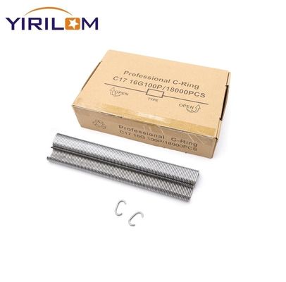 SC-6 C24 C แหวนสับสําหรับเก้าอี้รถยนต์ เฟอร์นิเจอร์ หมอน แหวนติดกรอบเหล็ก