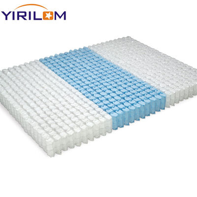 หนาไม่เนื้อผ้า Pocket Spring Unit ผลิตจาก 70 สายเหล็กคาร์บอนสูงสําหรับการนอนที่ดีที่สุด