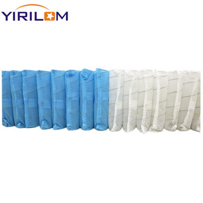 หนาไม่เนื้อผ้า Pocket Spring Unit ผลิตจาก 70 สายเหล็กคาร์บอนสูงสําหรับการนอนที่ดีที่สุด