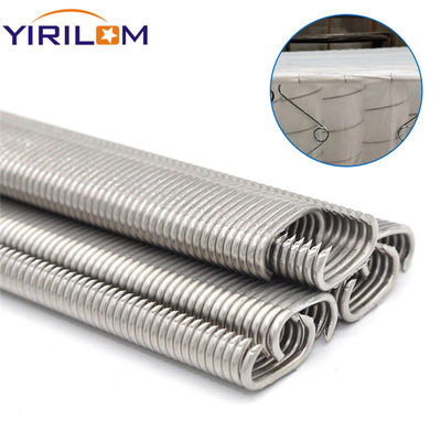 การแก้ไข C Ring Nail Hog Ring สลับสเตปป์สเตปป์ Fastener Zinc-coated เงินขาว Nail C Hog Ring