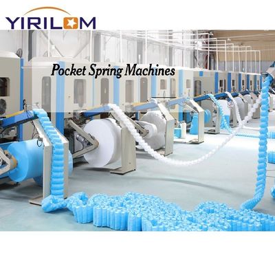 โลหะคุณภาพสูง 2.0mm Pocket Spring Coil ความสูง 7 นิ้ว Mattress Pocket Spring