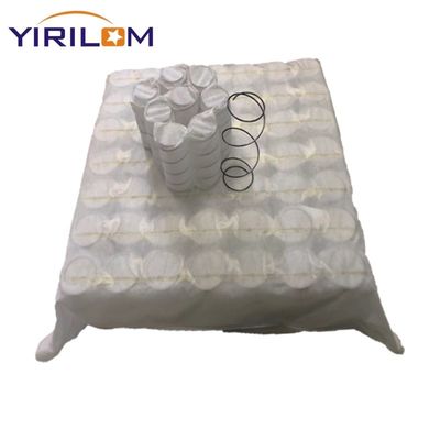ผงสีขาว ไม่เนื้อผ้าบรรจุ Pocket Spring Unit สําหรับหมอนโซฟา