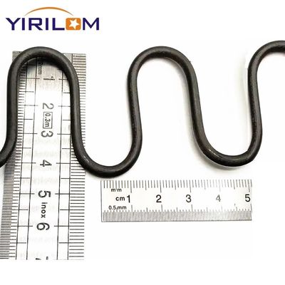 3.6 มิลลิเมตร Flat Straight Zig Zag Spring Steel ที่ทําเพื่อโซฟา
