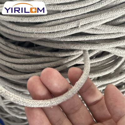 ประเทศจีน วัสดุ Row ผู้ผลิต สายใยผ้าใบ Custom 3mm หนาเทาธรรมชาติ สายใยผ้าใบ