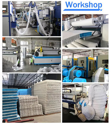 อุปกรณ์ที่กําหนดเอง Pocket Spring Unit ความสูง 18 ซม. 7 โซน Mattress Pocket Coils