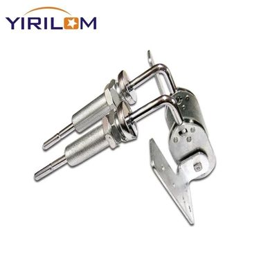 บานพับโซฟาเชื่อมต่อเฟอร์นิเจอร์ขายส่ง กลไกที่วางแขนปรับได้ เหล็กสีเงิน บานพับพนักพิงศีรษะโซฟา