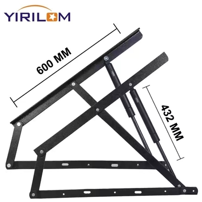 ปรับแต่งเครื่องยกเตียง 600 มิลลิเมตร ก๊าซสปริง สปริง สนับสนุน หมุนเตียง เตียงโซฟา ที่เก็บของ ประหยัดพื้นที่