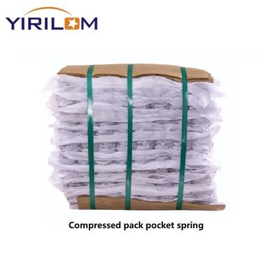 คาร์บอนสแตนเลส Pocket Spring Coil Steel Wire Pocket Spring สําหรับโซฟา ค่า