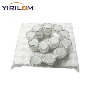 Customized White Fabric Sofa Pocket Spring Unit with Cylindrical Shape and Compressed Rolled Design