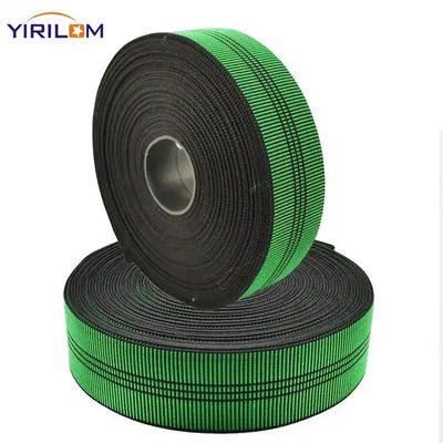 สีโซฟา Webbing ความยืดหยุ่นสูง เฟอร์นิเจอร์ Webbing พอลิเอสเตอร์ เข็มขัด