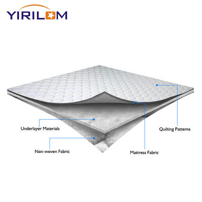 ราคาดี เตียงเตียง Quilting เนื้อพอลิเอสเตอร์ความหนาแน่นสูง Quilting สายผูก ออนไลน์