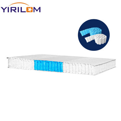 ลวดเหล็กคาร์บอนสูง สปริงกระเป๋าที่นอนทนทาน พร้อมโซนที่ปรับแต่งได้เพื่อการรองรับที่เหนือกว่า