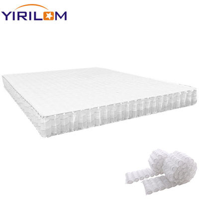 18cm ความสูง Mattress Pocket Spring Unit ด้วยสายเหล็กคาร์บอนสูงและการบรรจุม้วน