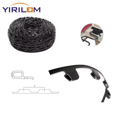 อุปกรณ์เสริมโซฟา พลาสติกคลิปสเต็ปสําหรับ Zigzag Spring YIRILOM ความยาว 200m / รอลล์ 80kg ความแข็งแรงในการดึงง่ายและติดตั้ง