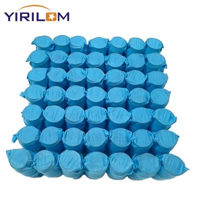 ราคาดี OEM สีขาว สูง 4 นิ้ว เส้นผ่านศูนย์กลางขดลวด 2.0 มม. ชุดสปริงคอยล์แบบพ็อกเก็ตสำหรับโซฟา หุ้มด้วยผ้าไม่ทอ ออนไลน์