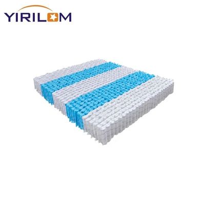 หนาไม่เนื้อผ้า Pocket Spring Unit ผลิตจาก 70 สายเหล็กคาร์บอนสูงสําหรับการนอนที่ดีที่สุด