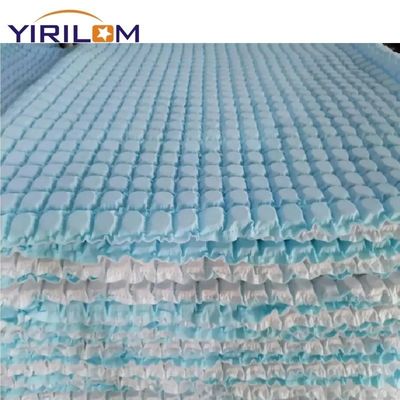 หน่วยคอยล์สปริงพ็อกเก็ตขนาดเล็กสำหรับที่นอน - ลวดเหล็กคาร์บอนสูง หุ้มแยกชิ้น พร้อมโซนที่ปรับแต่งได้