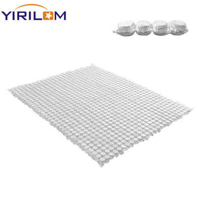 ราคาดี จําหน่ายจากโรงงาน ขนาดเต็ม เบาะสีน้ําเงินขาว สไตล์สปริงกระเป๋าเหล็ก ออนไลน์