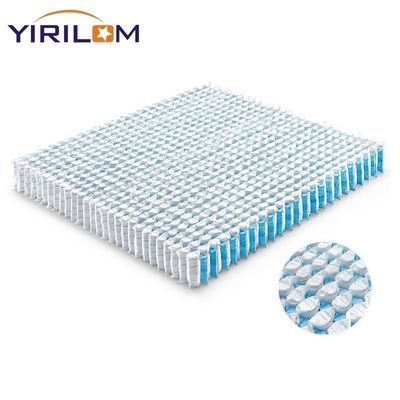 5 โซน Mattress Pocket Spring Unit ด้วยสายเหล็กคาร์บอนสูงและความสูงที่สามารถปรับแต่งได้ 6-25cm