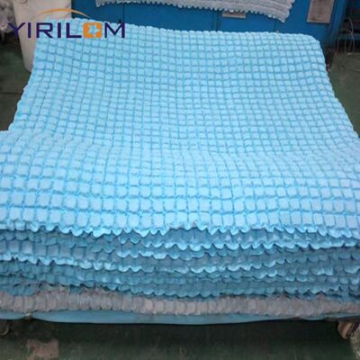 หน่วยสปริงกระเป๋าไมโครไฟฟ้าเหล็กคาร์บอนสูง พร้อมกับห่อเป็นตัวละ 1 ′′ 4 ซม ความลึกเพื่อเพิ่มความสบายใจของหมอน