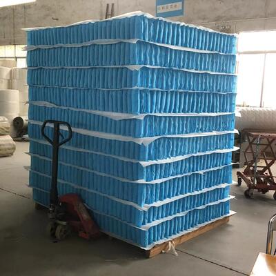 ชุดสปริงพ็อกเก็ตที่นอนลวดเหล็กคาร์บอนสูงพร้อมสปริงซ้อนอิสระเพื่อรองรับสรีระ