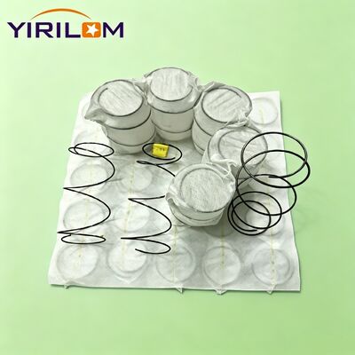 ขนาดที่กําหนดเอง 20x20x4 นิ้ว อินเดpendent Pocket Spring Unit สําหรับรองรับหมอนโซฟา