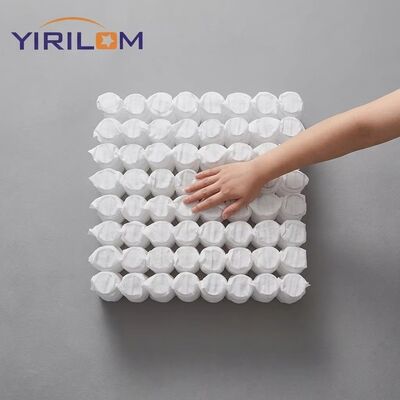 อัตราส่วนจําเพาะ 8cm ความสูง มินิ Pocket Spring Unit กับ สายเหล็กคาร์บอนสูง สําหรับการสนับสนุนอิสระในโซฟาส่วน