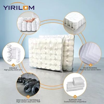 ราคาดี โซฟาอิสระ Pocket Spring Coil Unit ด้วยสายเหล็กคาร์บอนสูงเพื่อการสนับสนุนที่ดีกว่าและความสูง 6-25 ซม. ออนไลน์