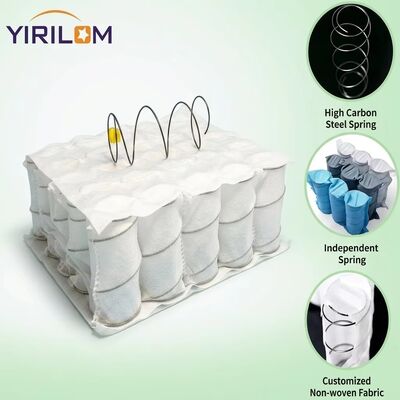 1.8mm ความหนา สายเหล็กคาร์บอนสูง อินเดพนเดนท์ Pocket Spring Unit สําหรับโซฟานั่ง