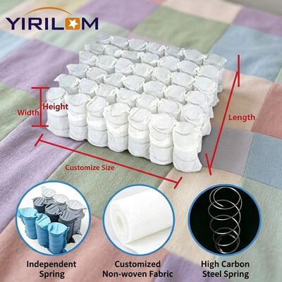 ราคาดี อายุการใช้งานยาวนาน Anti Deformation โซฟาสายเหล็ก Pocket Spring Unit ความสูง 6-25cm สําหรับความทนทานที่เพิ่มขึ้น ออนไลน์