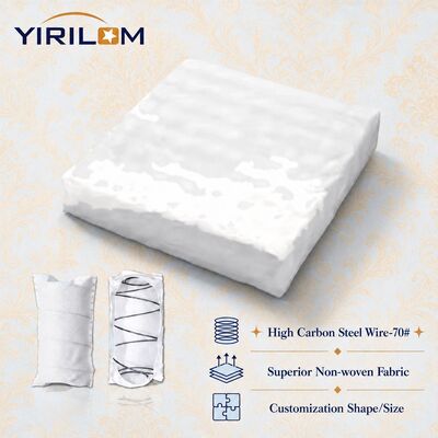 สปริงโซฟาแบบพ็อกเก็ตเหล็กคาร์บอนสูง ขนาดสั่งทำพิเศษ 4-7 รอบ เพื่อความสบายที่เพิ่มขึ้น