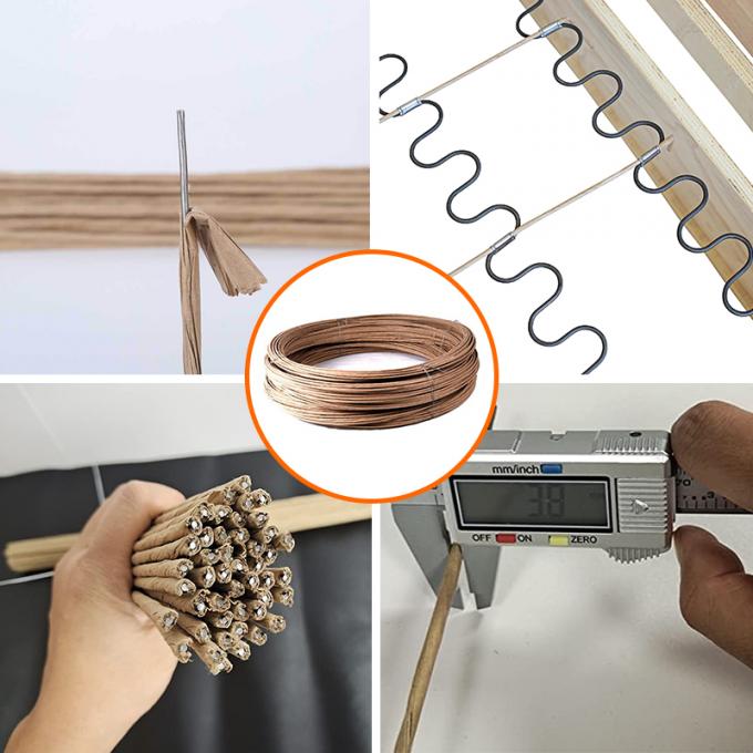 หนังโครงการเฟอร์นิเจอร์ ครอบคลุมสาย 1.6/1.8/2.0mm สําหรับโซฟา 6